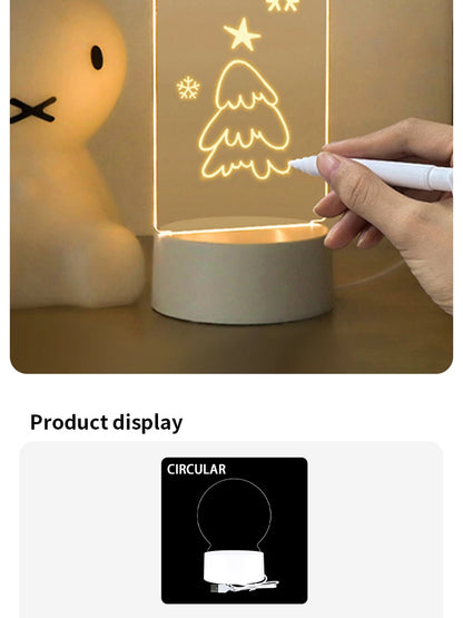 Creative LED Writing Board Notepad